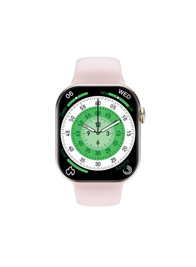 Compare Communicate Lite 42mm Smartwatch, 1.85” IPS Display, 230mAh Battery, 2–3 Days Use, 10Day Standby, Bluetooth 3.0+5.4, Wireless Charging, Double Tap Function, Dynamic Island, AlwaysOn Display, 500+ Watch Faces Gold at KSA Price