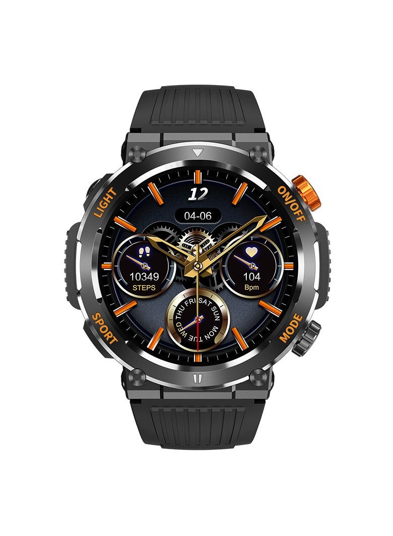 Compare HT17 Smartwatch with Heart Rate, Bluetooth Calling, and Compass for Outdoor Sports at KSA Price