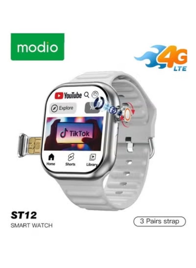 ST12 Smart Watch with 2.2-Inch Full Screen Display…