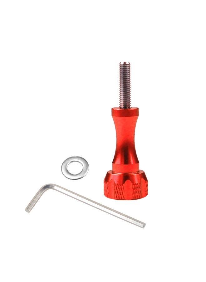 Compare Suitable For GoPro1110 Insta360 X32 Motion Camera Long And Short Screw Aluminum Alloy Fixed Screw WireColor:Long Wrench Washer Red at KSA Price
