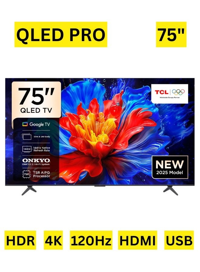 75 Inch P8K QLED TV | 4K UHD Google…