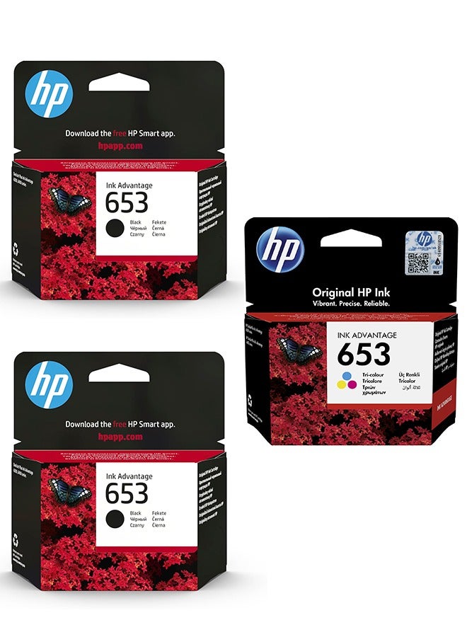 Original 653 2 One-color Advantage Ink Cartridge…