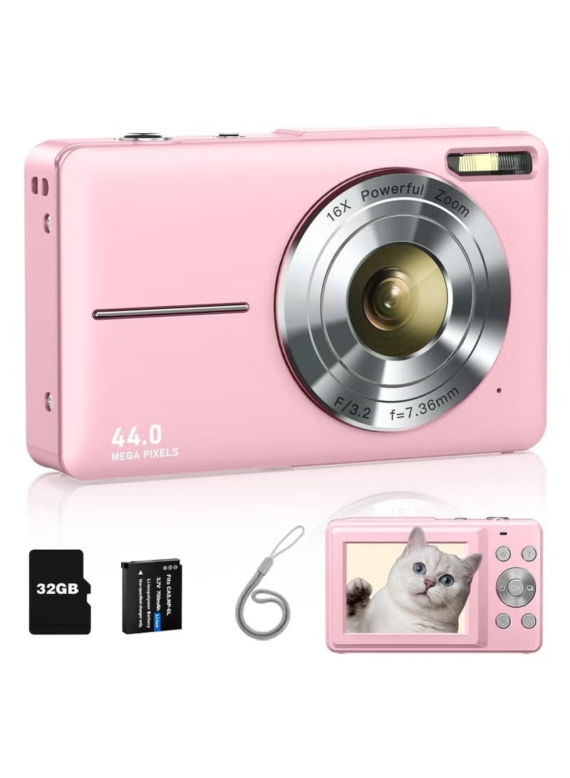 Digital Camera Video Camcorder, FHD 1080P Kids…