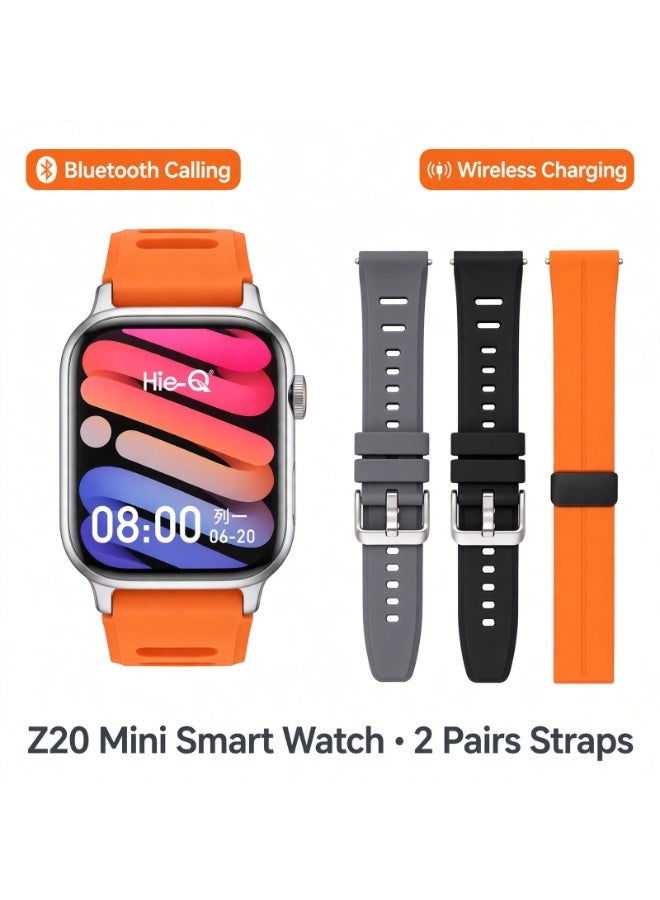 Z20 Mini Smart Watch with Bluetooth Calling, Wireless…