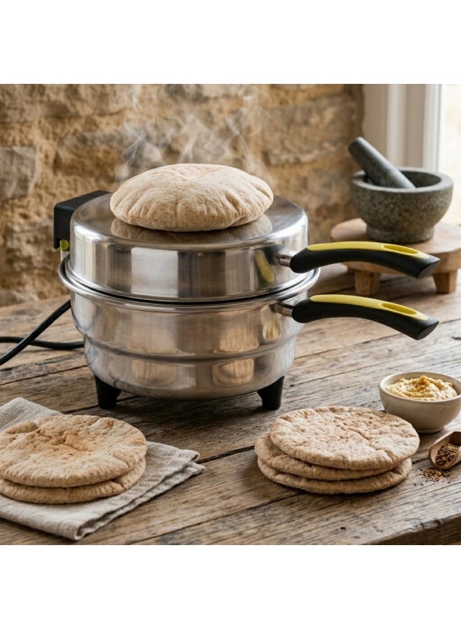 Bread & Pizza Maker, Mini Electric Oven Bread Maker,…