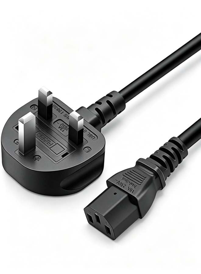 3M Monitor Power Cable UK for Samsung, Dell,…
