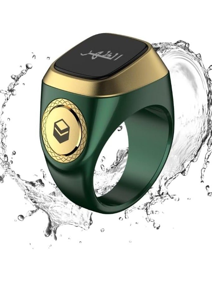 Compare Zikr Smart Tasbih Ring 20mm Green at KSA Price