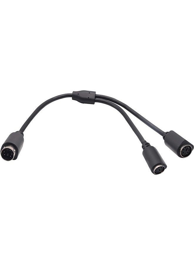 PS 2 Splitter 6 pin Mini Din Male Plug…
