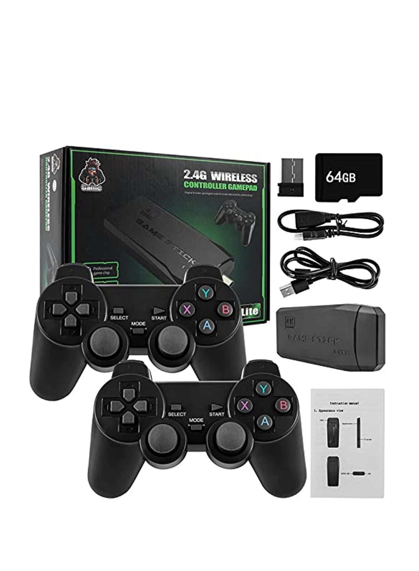 Console Game HD Video Game Console – 64GB Classic…