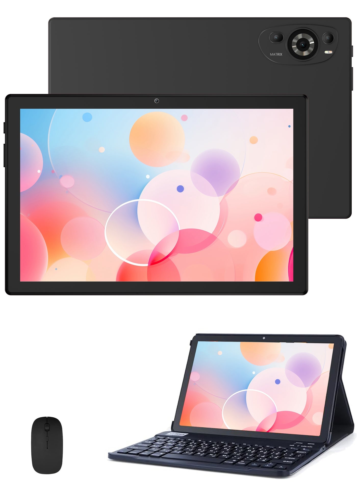 Compare CM8200 Plus 10Inch Smart Kids Tablet Dual SIM 8GB RAM + 1TB ROM  Android Tablet with Wireless Mouse Keyboard Black at KSA Price