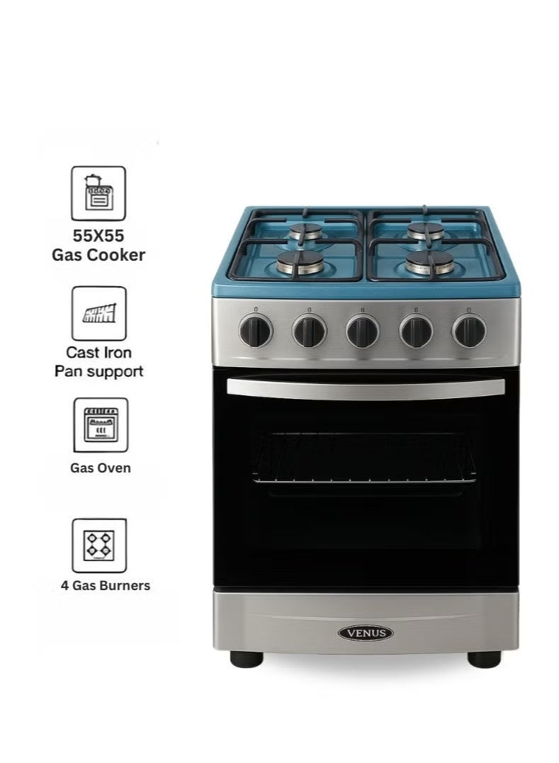 55x50 cm Full Stainless Steel Cooking Range |…