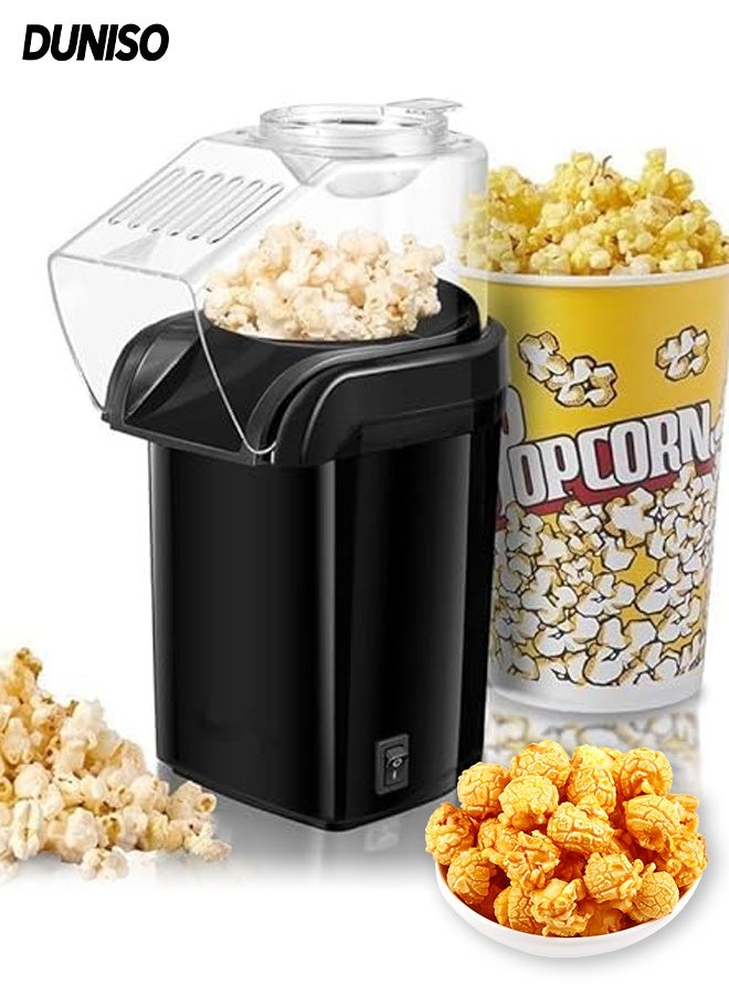 Hot Air Popcorn Maker, Electric Home Popper…