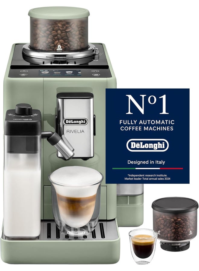 Rivelia Fully Automatic Coffee Machine with LatteCrema…