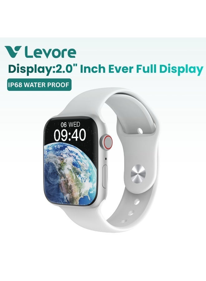 Compare Levore Smart Watch 2.0 Display EverSilver at KSA Price