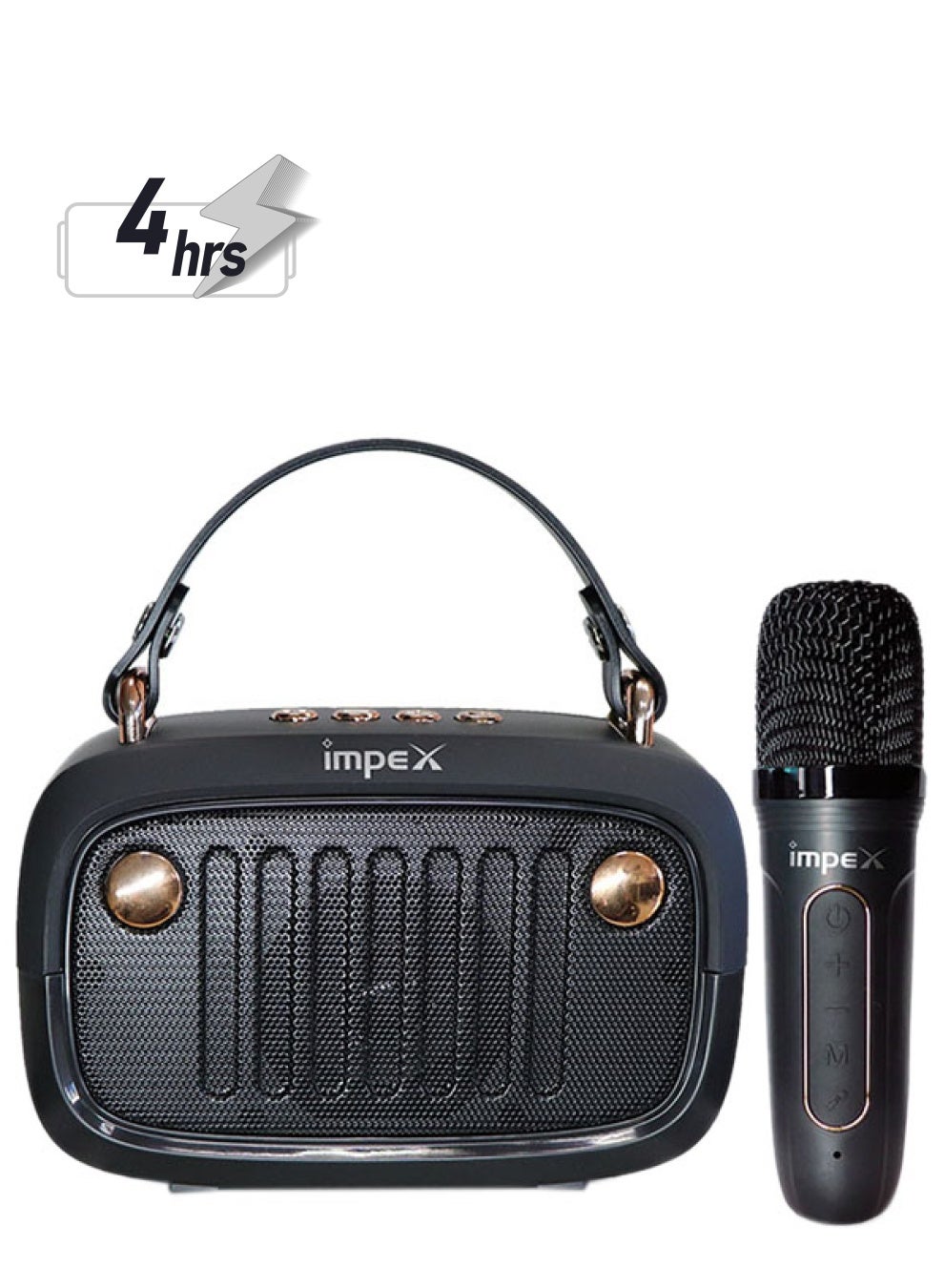 Portable Bluetooth speaker Karaoke Speaker with Wireless…