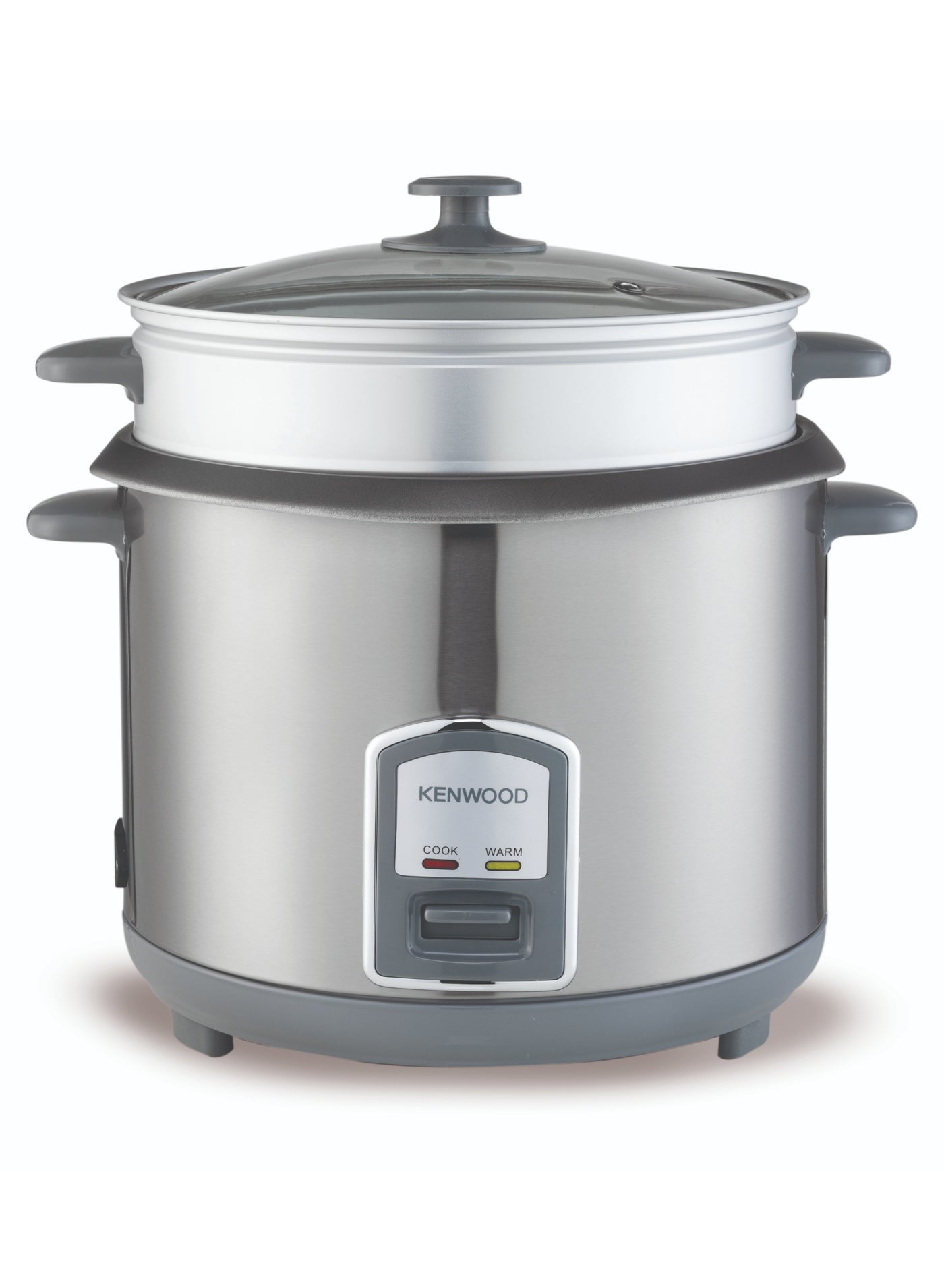 KENWOOD 2-in-1 Rice Cooker 2.8L 16-Cup with Food Steamer…
