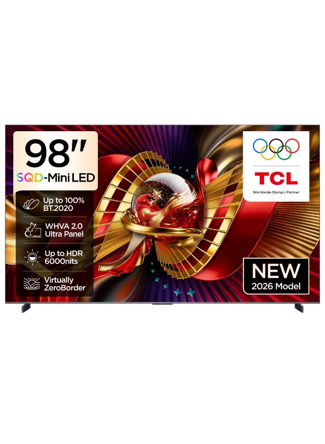 Television 98 Inch 4K SQD-Mini LED Google…