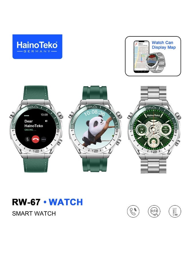 Haino Teko RW-67 Smart Watch With AMOLED Display GPS…