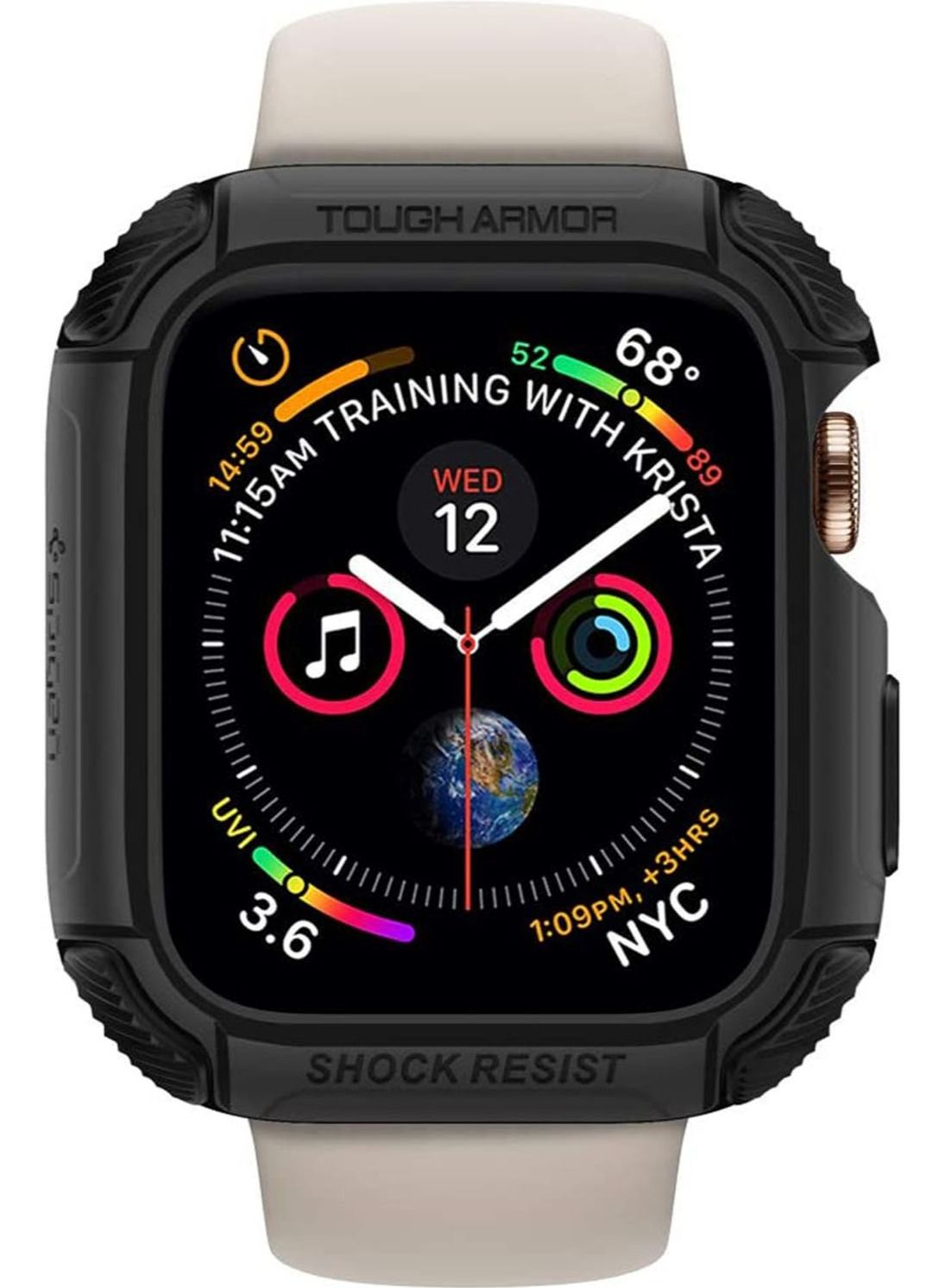 Tough Armor Case Cover for Apple Watch 44mm Series…
