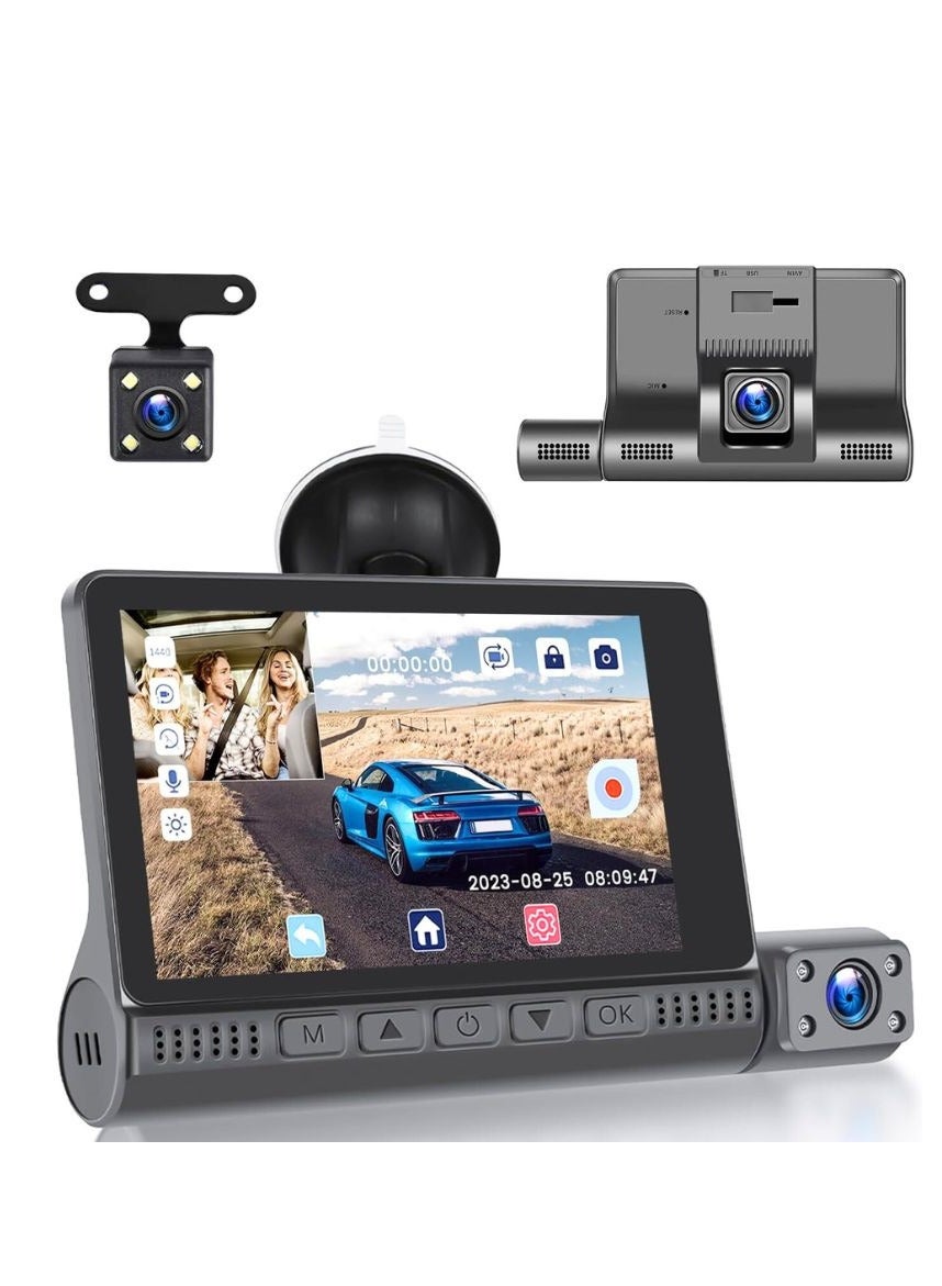 Compare DVR Dash Cam 1080P with 3.16” Screen, OneYear Warranty 11000030 at KSA Price