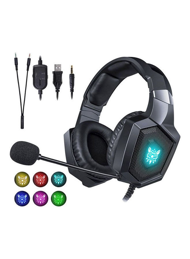 K8 RGB Gaming Headset 7.1 Surround Sound…