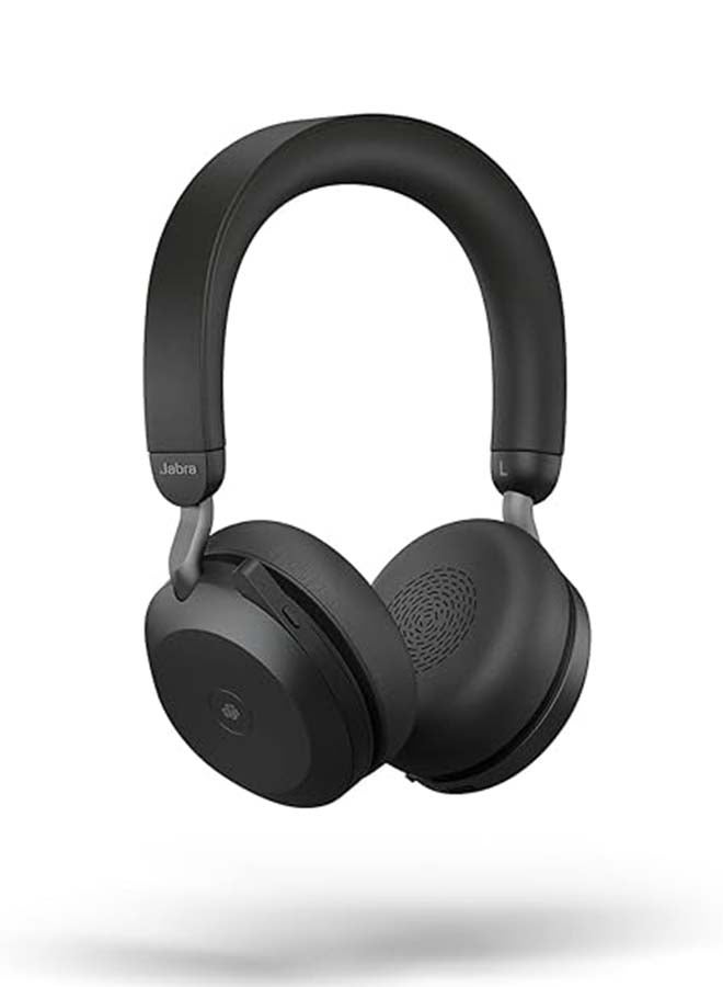 Compare Jabra Evolve2 75 PC Wireless Headset with 8Microphone Technology  Dual Foam Stereo Headphones with Advanced Active Noise Cancelling, USBA Bluetooth Adapter and MS TeamsCompatibility  Black Black at KSA Price