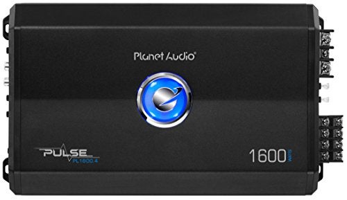 Compare Planet Audio PL1600.4 4 Channel Car Amplifier  1600 High Output, HighLow Level Inputs, HighLow Pass Crossover, Hook Up to Subwoofer for Bass at KSA Price