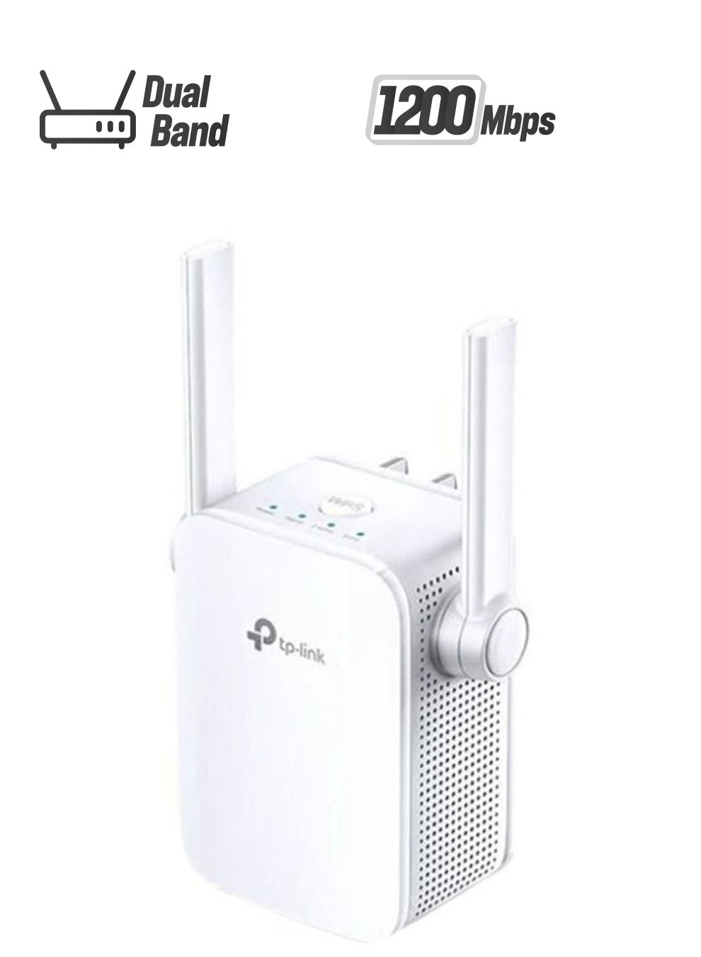 RE305 AC1200 Dual Band Wi-Fi Range Extender | 2.4GHz…