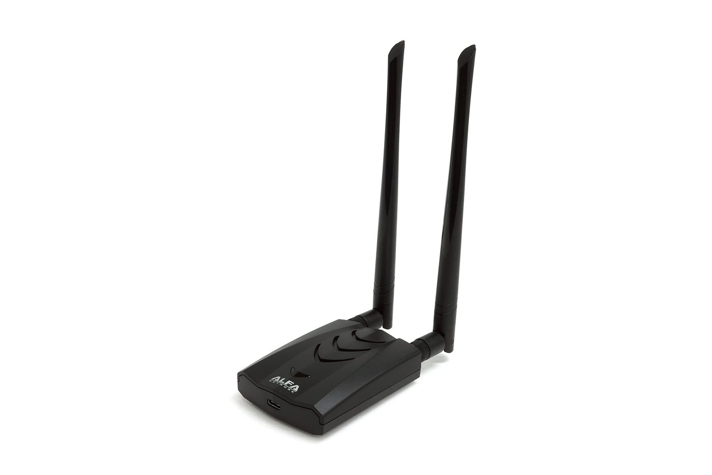 Compare ALFA AWUS036AXML 802.11axe WiFi 6E USB 3.0 Adapter AXE3000, Tri Band 6 GHz, Gigabit Speed up to 3Gbps, TAA Compliant at KSA Price