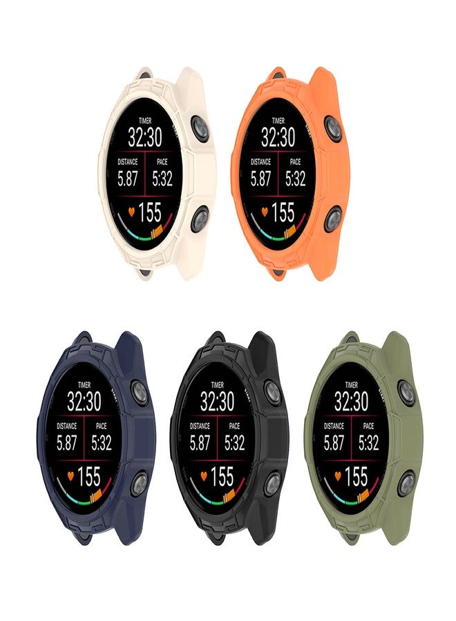 Compare Compatible with Garmin Forerunner 70 170 170 Music Case, Scratch Resistant TPU Protector Face Cover Shell Protector Replacement Case Protective Frame for Garmin Forerunner 70 170 170 Music Smartwatch at KSA Price