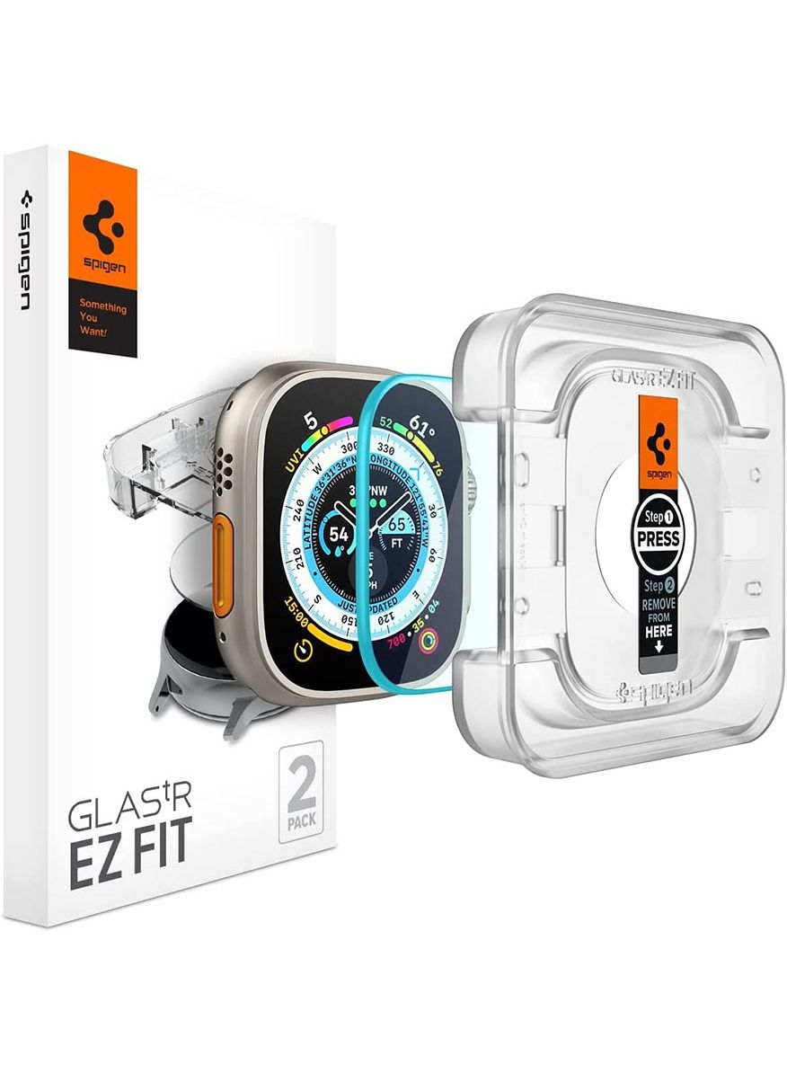 Glastr Ez Fit Apple Watch Ultra (49mm) Tempered…