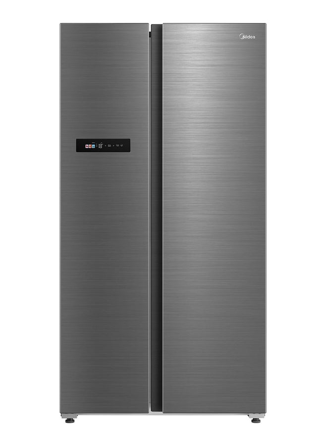 Compare 791L Gross & 569L Net Side By Side Smart Refrigerator With Color Display, Frost Free, WiFi Connectivity, Voice Assistant, MultiAir Flow, Inverter Quattro 791 L MDRS791MIE46AE Silver at KSA Price