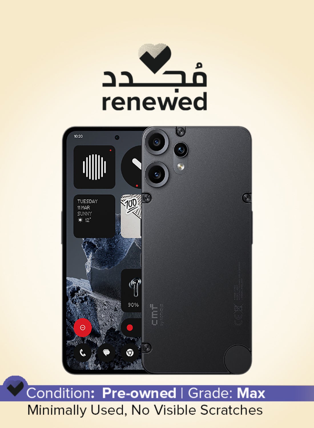 Renewed - Phone 2 Pro Dual SIM 5G Black…