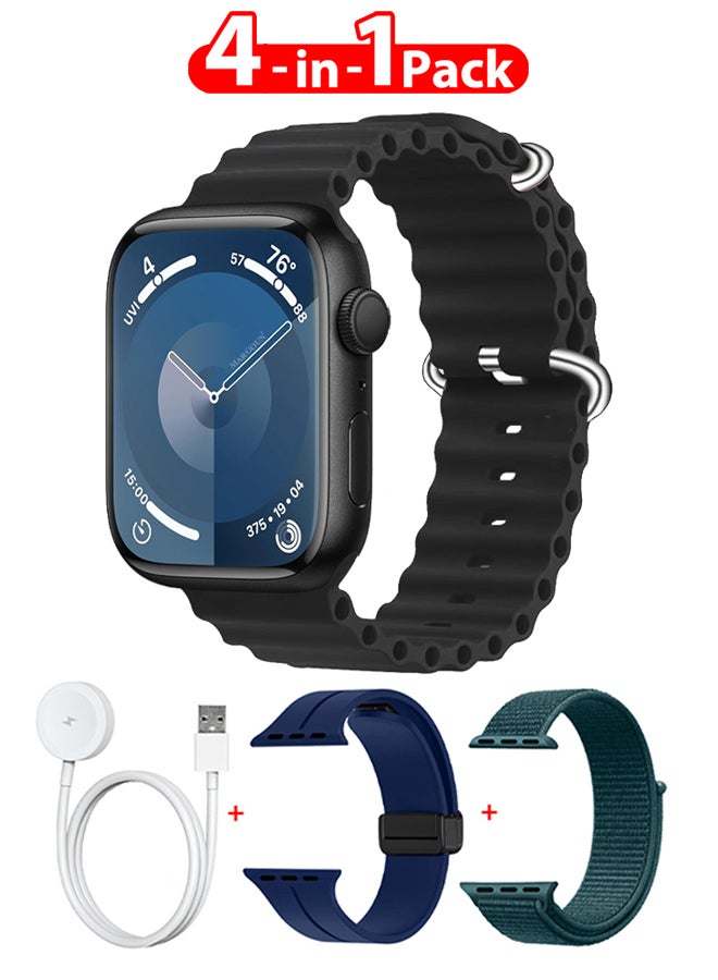 Smart Watch Fitness Tracker 44mm for Android and…
