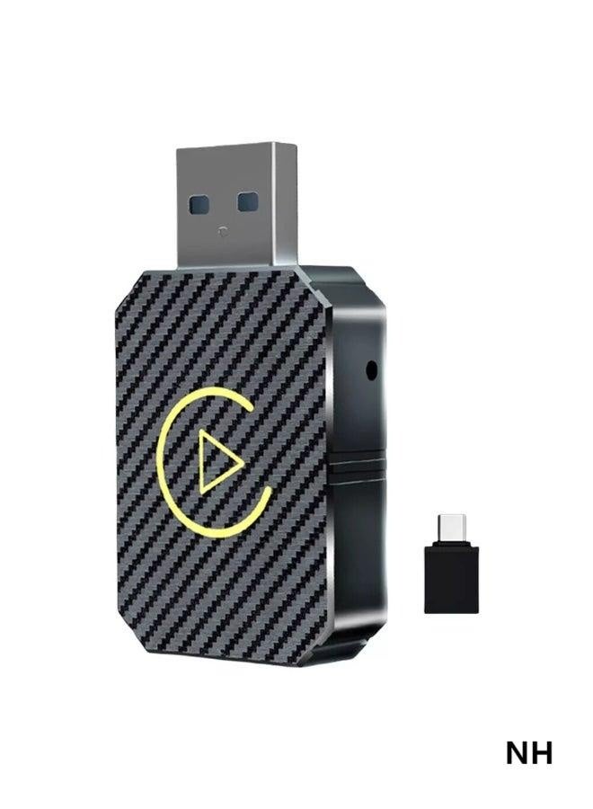 Compare 2in1 Wireless CarPlay & Android Auto Adapter Mini Box with Bluetooth 5.0 and WiFi for Wired CarPlayAndroid Auto Vehicles at KSA Price