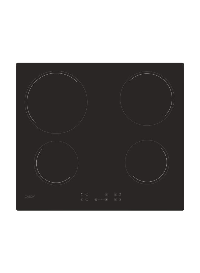 Compare 60 Cm Built in Vitro Ceramic Hob CC64CH Black at KSA Price