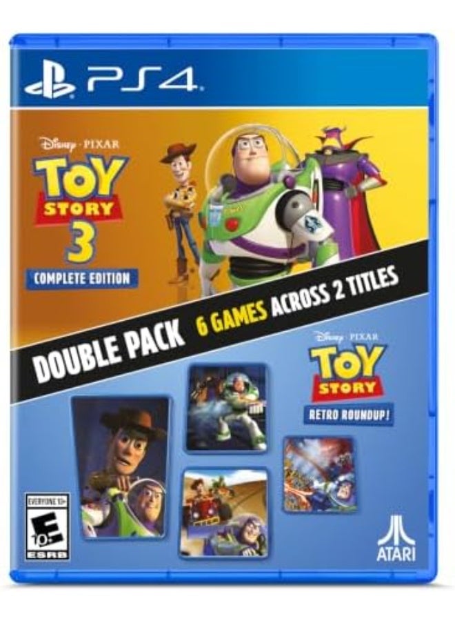 Compare Toy Story: Retro Roundup! + Toy Story 3 Complete Edition Double Pack  PlayStation 4  playstation_4_ps4 at KSA Price