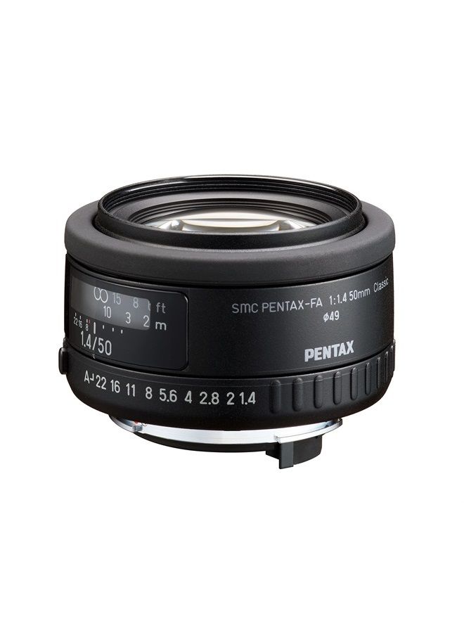 Compare smc PENTAXFA 50mmF1.4 Classic, SingleFocus, Standard Lens for use with KMount Digital SLR Cameras at KSA Price