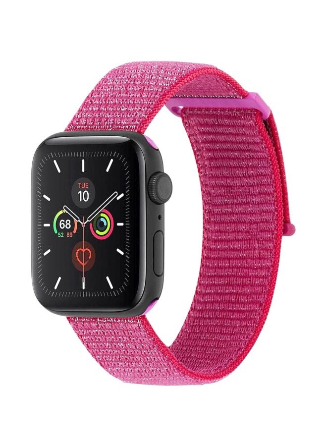 Compare Replacement Band For Apple Watch 3840mm Electric Pink at KSA Price
