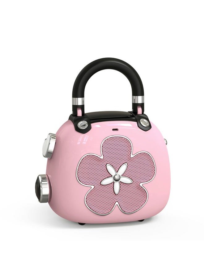 Compare Candy Mini Bluetooth Speaker  Womens Bag Charm, 2in1 Wireless Portable Speaker Keychain for Purse, for GirlfriendWifeBFF, Pastel Colors  Pink at KSA Price