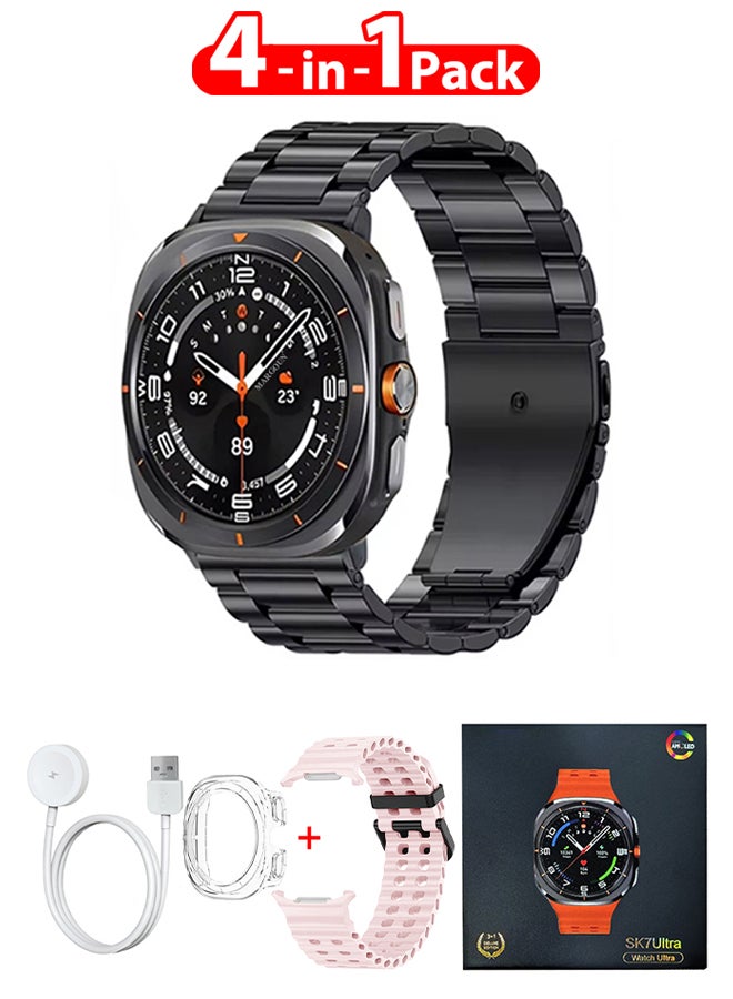SK7 Ultra Smartwatch Bundle With Accessories Including…