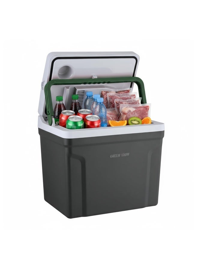 Compare 25L Travel Refrigerator with Thermoelectric Cooling & Heating, LED Display, Car Refrigerator Dual Storage, Quiet Operation, Portable Fridge & Freezer,1224V DC and 100240V AC for Cars, Offices, Outdoor, Camping, RV, Tru at KSA Price