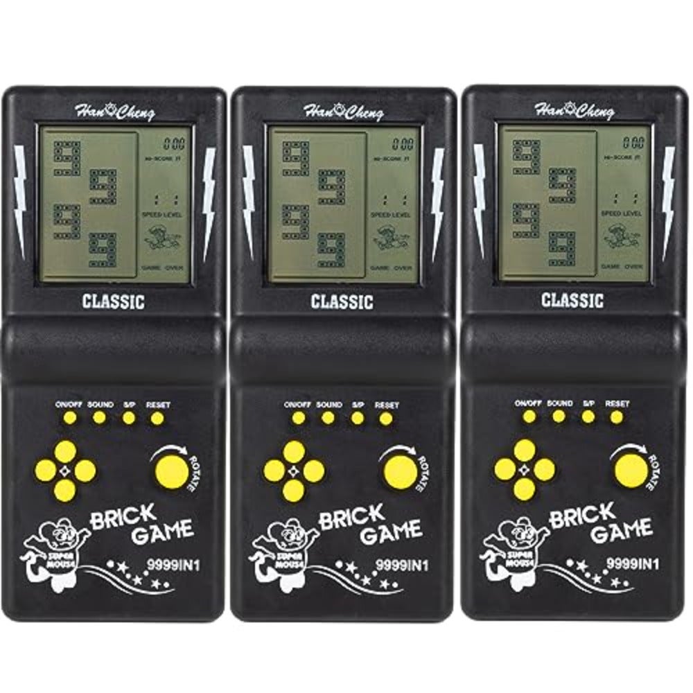 Handheld Brick Game Console 3.5-Inch Large Screen…