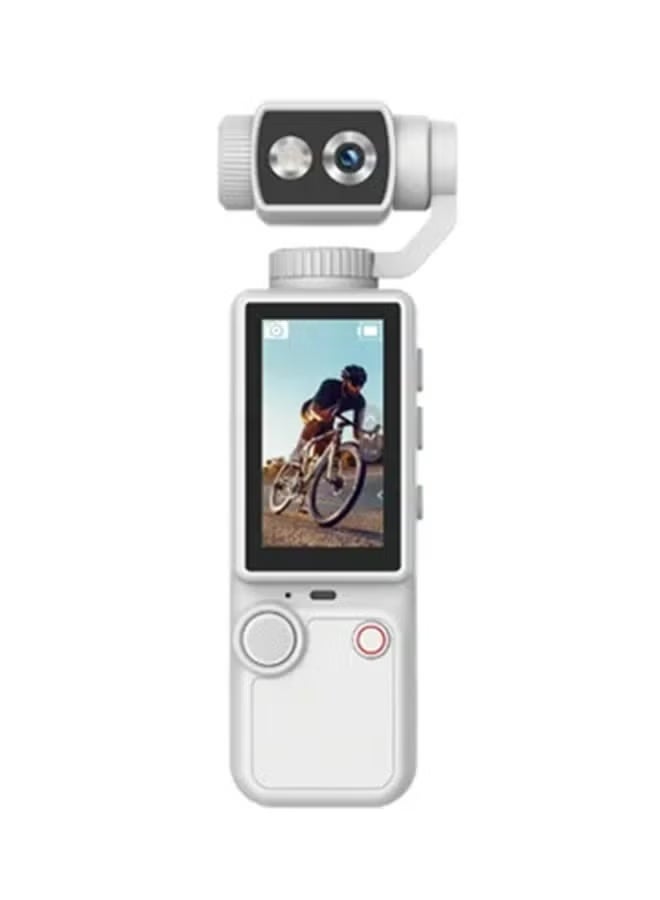 Compare Pocket 4 4K Ultra HD Camera with 180° Adjustable Gimbal, 2Inch IPS Display, 3000mAh Battery – Ideal for Vlogging, Travel, Outdoor Adventures and Action Recording, White at KSA Price