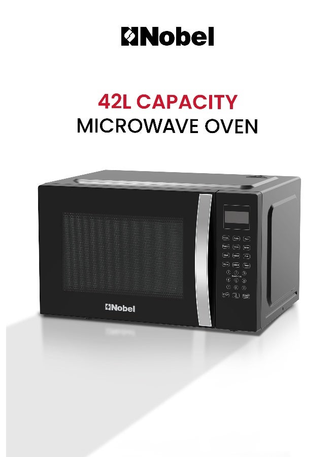 42 Liters Capacity Microwave Oven, Membrane Control,…