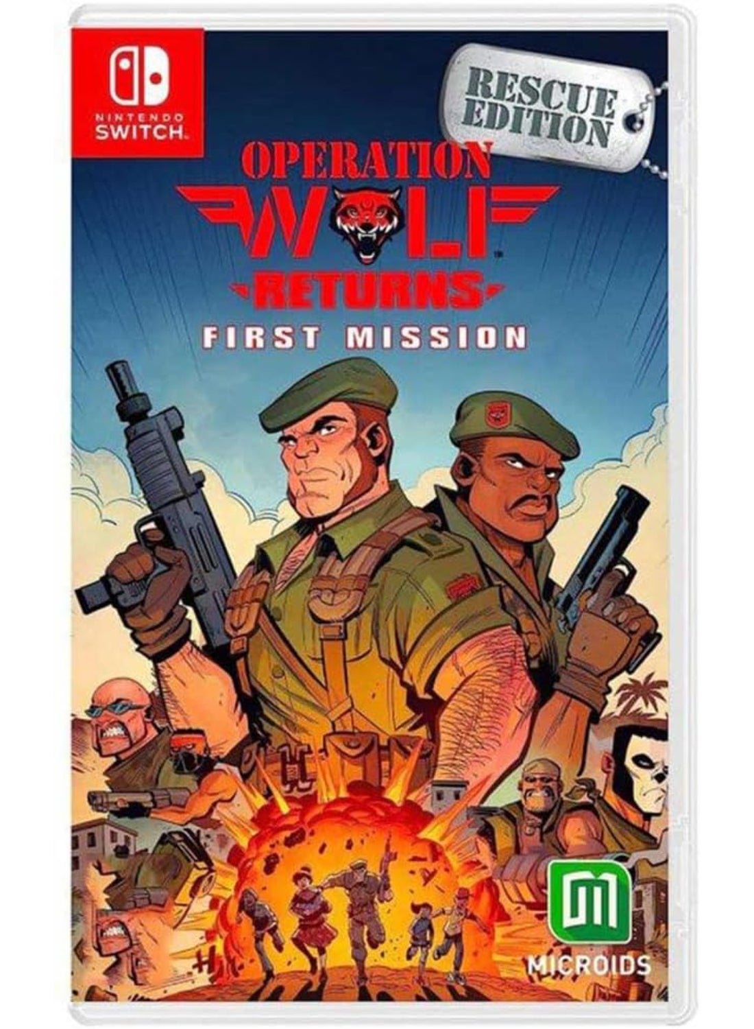 Compare Operation Wolf Returns – First Mission  Nintendo Switch at KSA Price