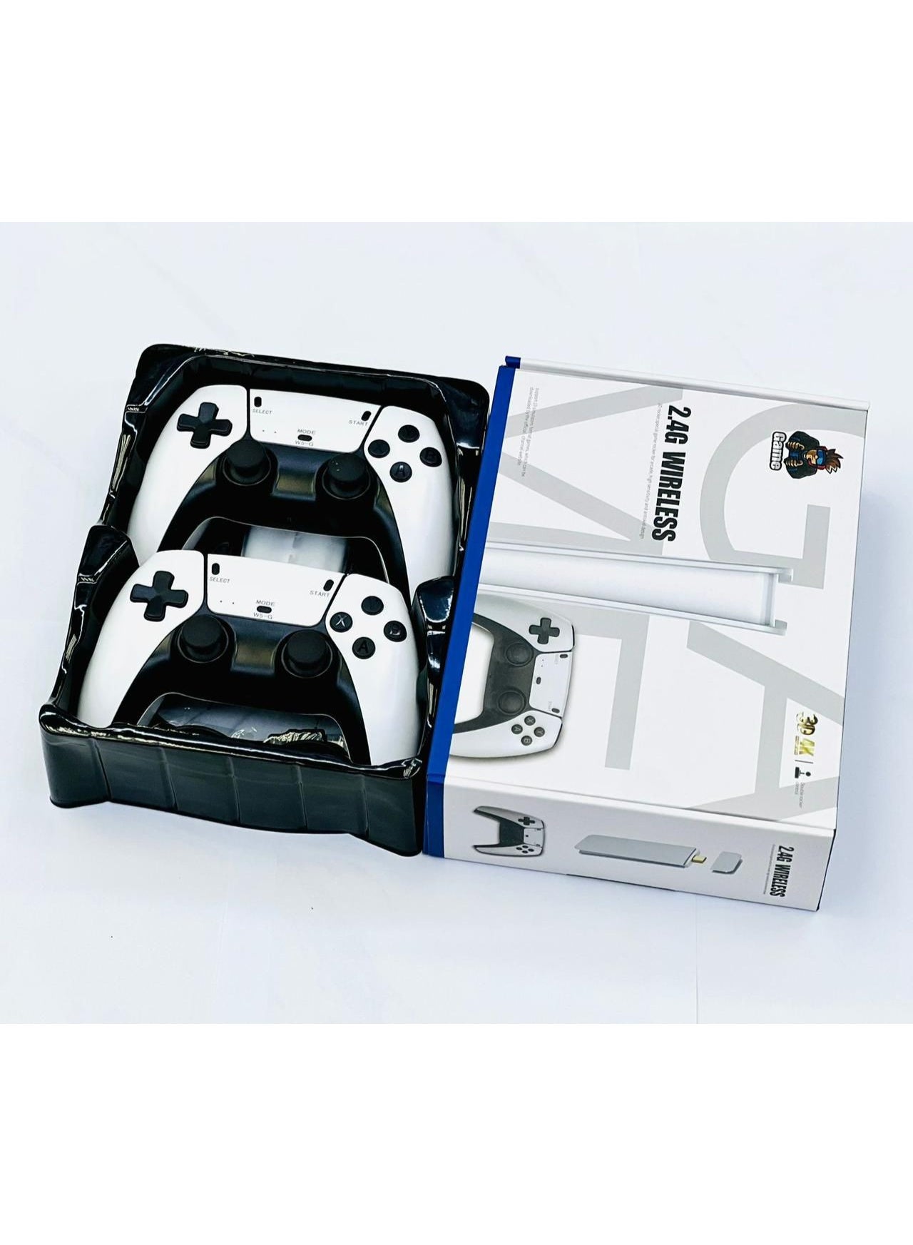 Compare M15 Retro Dual Wireless Gaming Console 2.4G HDMI HD Handheld | 20,000+ Classic Games | 4K Ultra HD Output | Wireless DualPlayer | Portable PlugandPlay at KSA Price