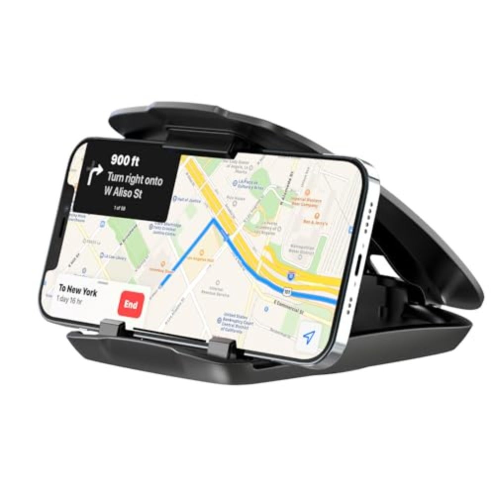 Compare GPS dashboard car mount, mobile phone holder for all 36.8 inch devices, nonslip adhesive mount for Garmin Nuvi, Tomtom, Magellan Roadmate, iPhone Xs Max, X, at KSA Price
