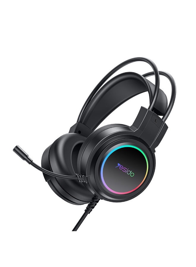 Yesido EK05 Wired RGB Gaming Headset with Noise…