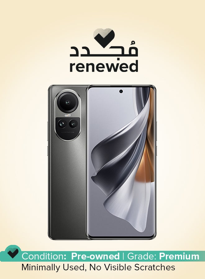 Compare Renewed  Reno 10 5G Dual SIM Silvery Grey 8GB RAM 256GB at KSA Price